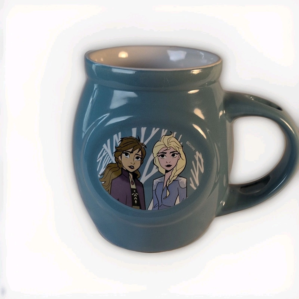 Disney Frozen Mug Blue 2019 Disney Franchise Character Theme Coffee Tea Cup Mug